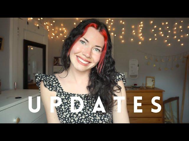 Chatty Updates | writing strategies to finish my manuscript | future video plans | new reading goals