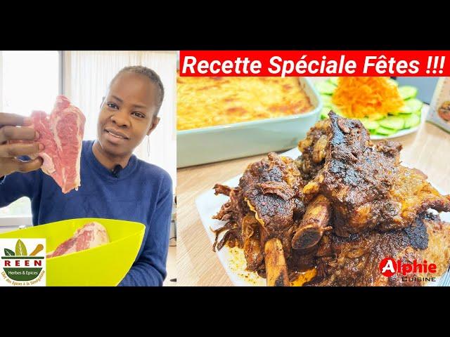 Mechoui Thine ak Gratin de Pommes de Terre - Spécial Fêtes - Ndogou Chez Alphie Cuisine