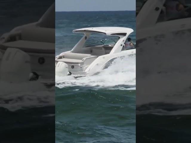 Proceeds with caution #bocainlet #wavezone #boatlife #yachtlife #saltlife  #beachlife #southflorida