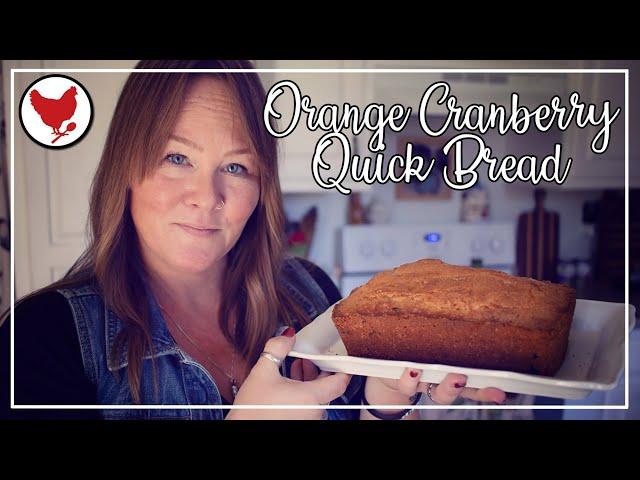 Orange Cranberry Quick Bread Recipe | Cosmopolitan Cornbread