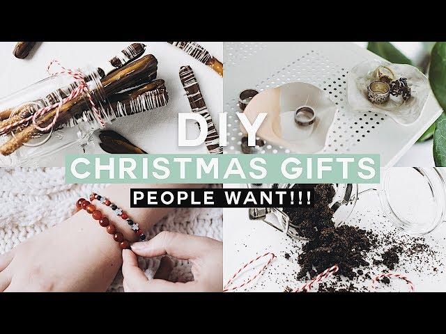 DIY Christmas Gift Ideas People ACTUALLY Want! - Affordable & Minimal // Imdrewscott