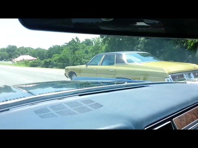 1972 Chevrolet Impala & 1973 Chevrolet Impala cruising