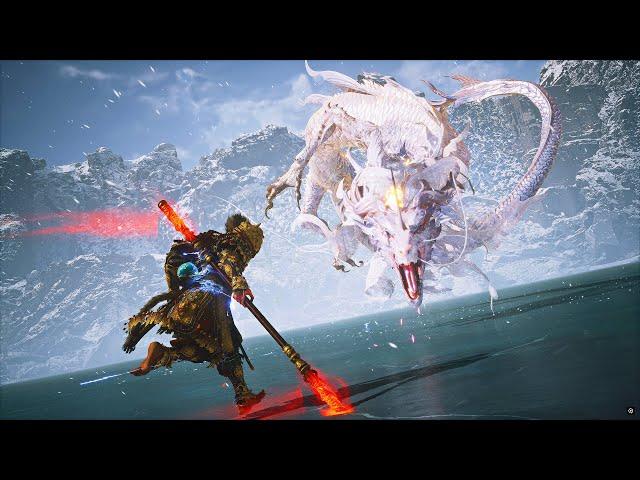 Black Myth: Wukong - White Dragon Boss Fight (4K GeForce RTX 4090 + i9-14900K)