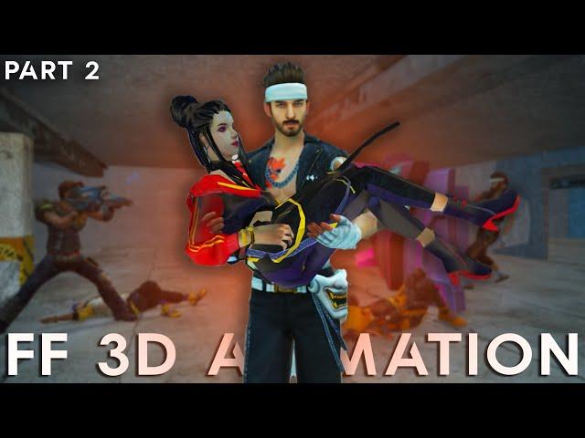 Adam Fall In Love ️ FF 3D Animation ️ Part 2