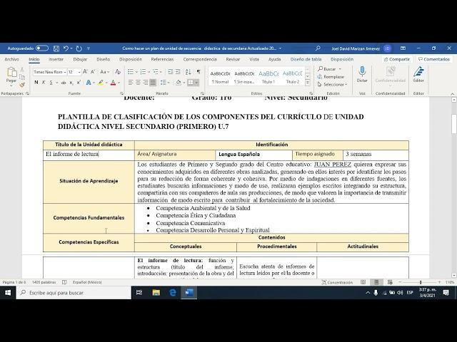 Cómo hacer una planificación de Secuencia  Didáctica 2024-2025 MINERD.