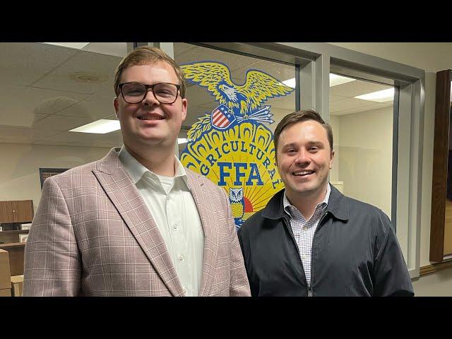 Titus Montgomery - ODAFF Job Shadow Experience with the Executive Secretary of Oklahoma FFA.