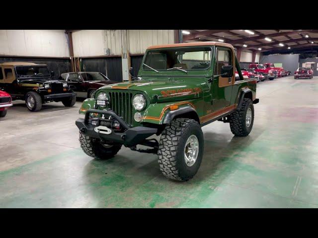 *SOLD* 1981 Jeep CJ8 Scrambler / 258 / 5 Speed / AC #079215