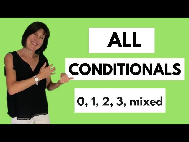 All conditionals in English - 0 1 2 3 and mixed - English grammar lesson