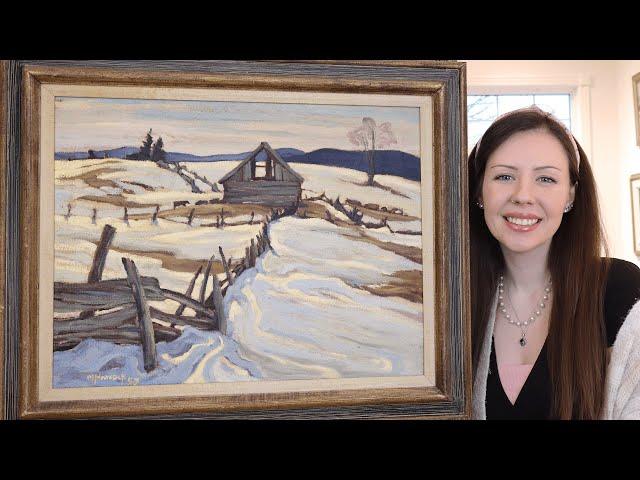 Maurice Haycock - Old Barn Near Gracefield Quebec