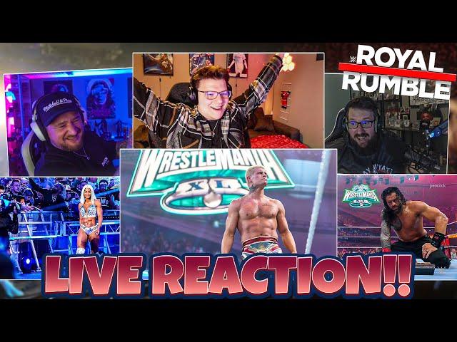 JADE CARGILL IST DA!! WWE Royal Rumble 2024 LIVE REACTIONS mit @steini. & @slivooo !!