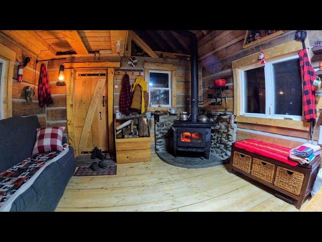 Complete Tour of the Dovetail Log Cabin | Interior AND Exterior | Come Visit!