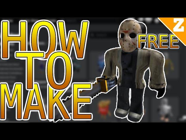 [AVATAR TRICK] How to make a JASON VOORHEES AVATAR for FREE! (ROBLOX)