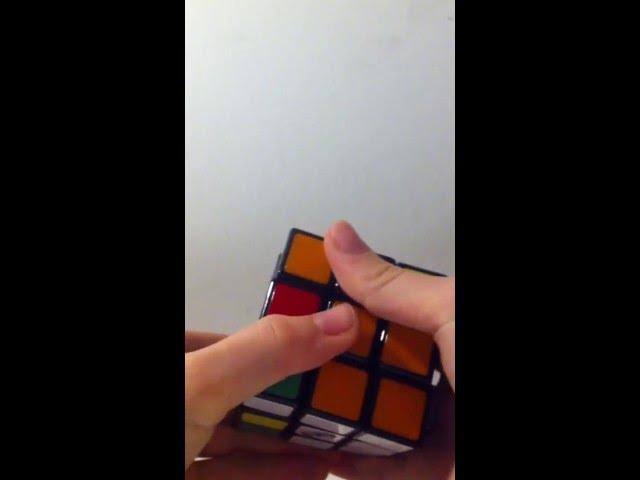 How to solve a 3x3x3 Rubik's cube easiest way(god's algorithm)