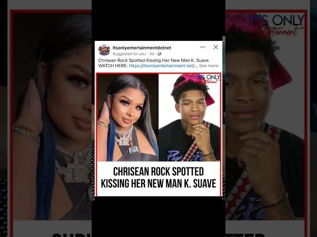 CHRISEAN & HER NEW MAN! #mekaandtony #trending #shorts #chriseanrock #blueface