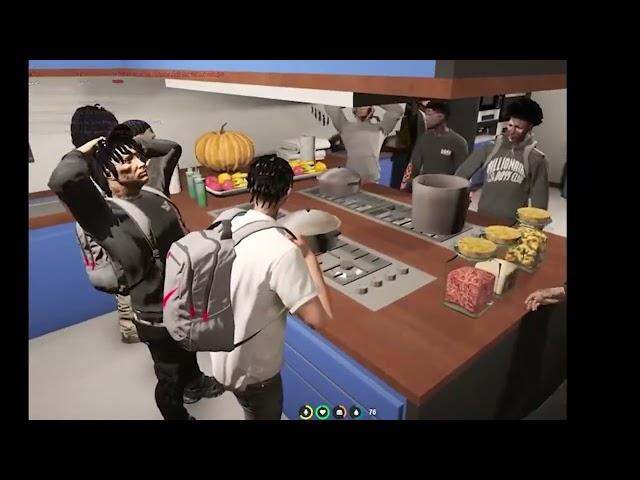 SCHOOL FIGHT IN CHICAGO GOES WRONG END IN ''SHOOTOUT''  | GTA RP | Chicago Rp