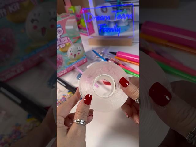 Nano Tape Bubbles Craft kit #bubbletape #asmr #crafts