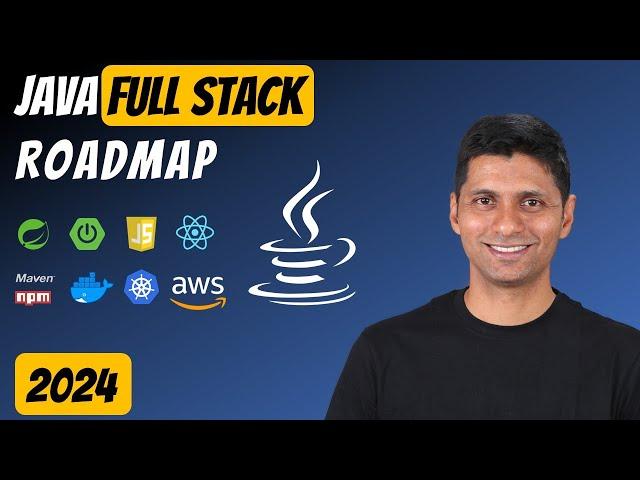 Fastest Java Full Stack Roadmap (2024) with Spring Boot, React and AWS