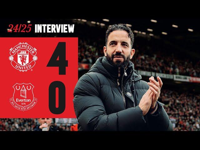 Ruben Amorim's First Premier League Win!  | Man Utd 4-0 Everton