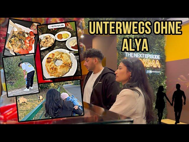 Sind ohne Alya unterwegs Essen zum 1. mal Lookma Family-Time mit dem Fahrrad‍‍ | RabiaxEren