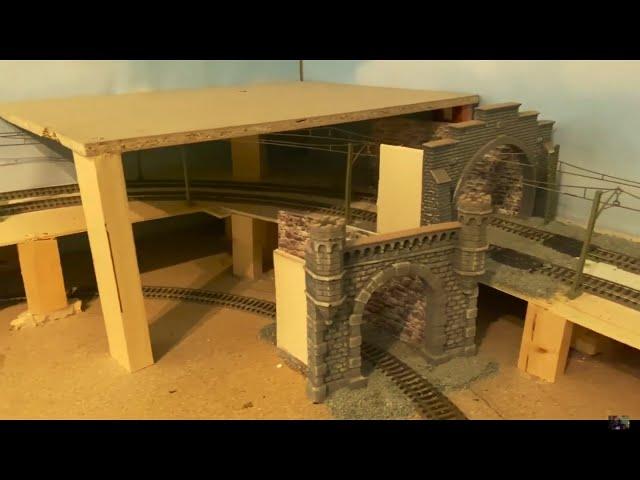 Bau meiner Modelleisenbahn H0 (Tunnel & Bergbau )Teil 19