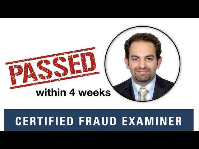 Pass the CFE Exam within 4 Weeks