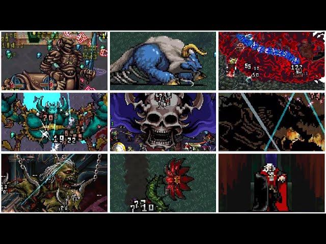 Vampire Survivors Castlevania ALL BOSSES