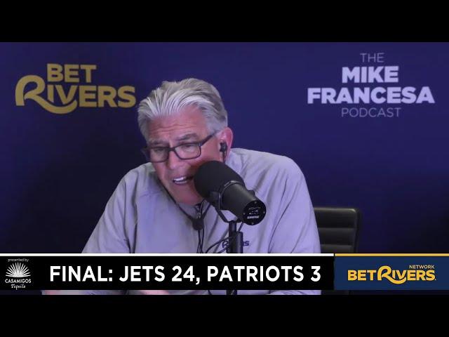 Jets Manhandle Patriots - Francesa Post-game Reaction - Eli Manning's HOF Case