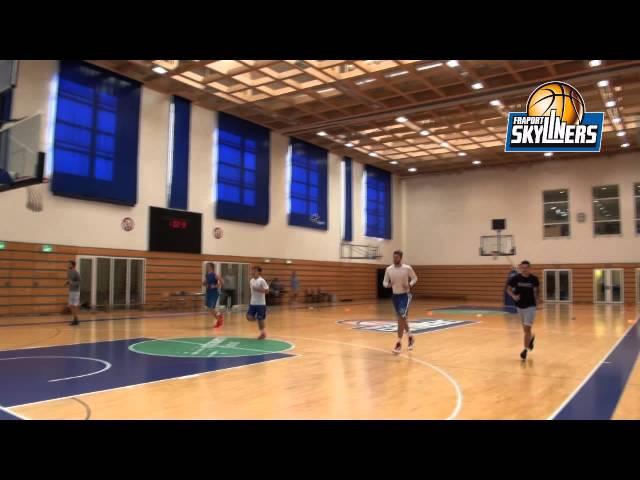 FRAPORT SKYLINERS - Beep Test zum Trainingsauftakt