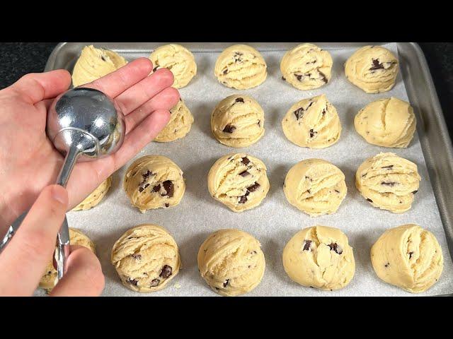 Cookies in 5 minutes! Everyone is looking for this recipe! Incredibly delicious.