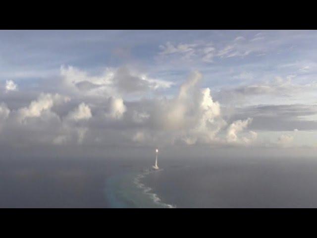 Watch: U.S. missile defense system test