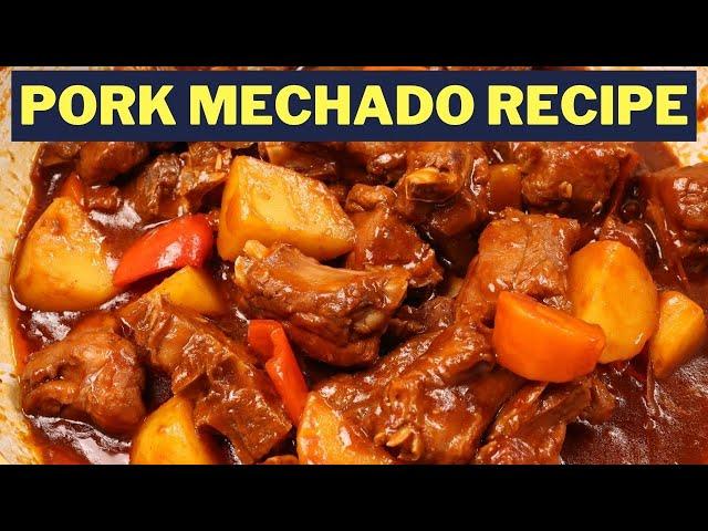 Pork Mechado Recipe | Mechadong Baboy w/ Tomato Sauce