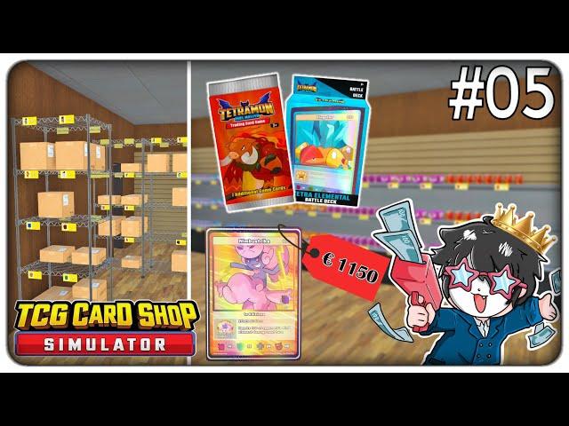 COMPRIAMO IL MAGAZZINO EXTRA E TROVO UNA CARTA DA 1.150 EURO | Card Shop Simulator - ep.05