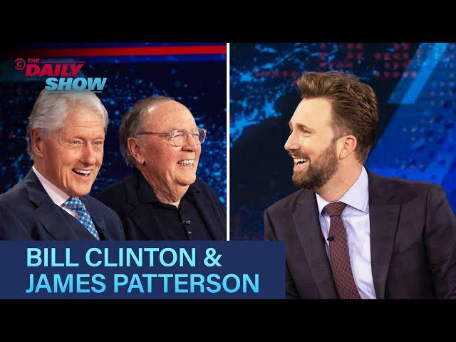 Bill Clinton & James Patterson - “The First Gentleman” | The Daily Show