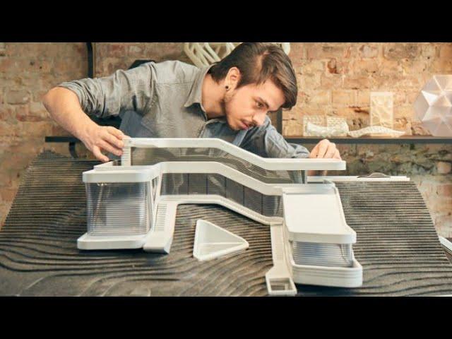 Large Architectural Model 3D Printed in Only 11 Days