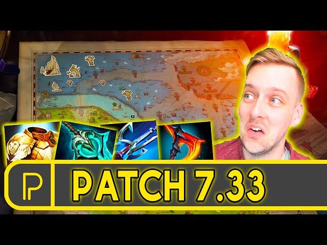 Biggest Dota Changes and a New Map - 7.33 Patch Notes with Purge