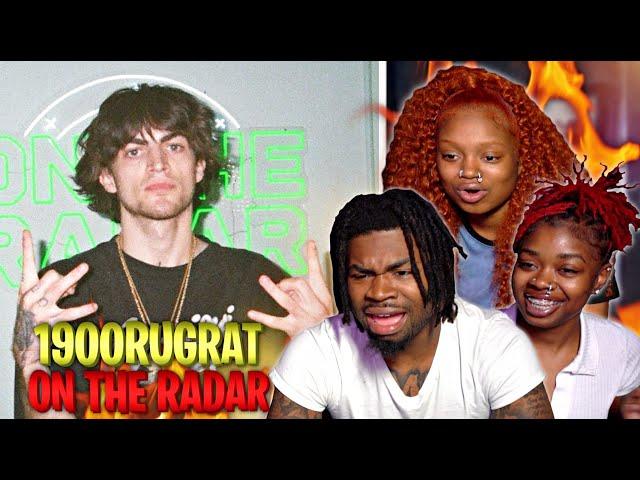 HOLD ON!! 1900Rugrat "One Take Freestyle" On The Radar Live Performance | REACTION