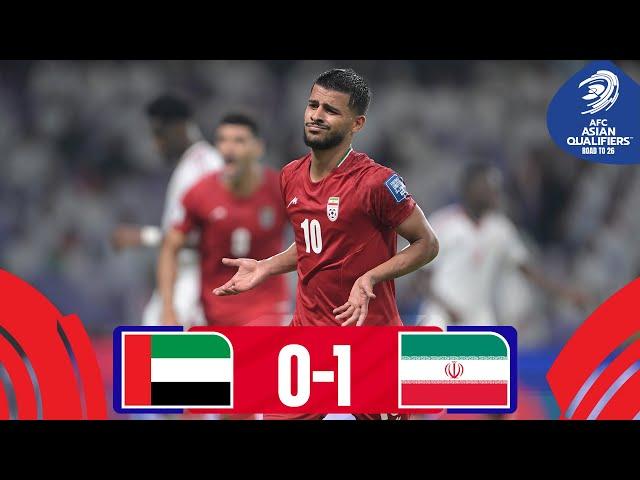 United Arab Emirates - IR Iran | Highlights | #AsianQualifiers - Road To 26