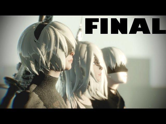 Nier Automata 23.Концовка С, истинная концовка E #NierAutomata #Nier #nier