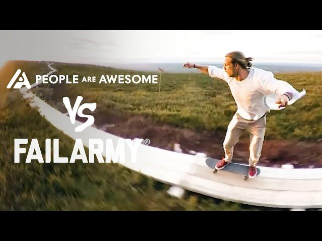 High Flying Wins Vs Fails | People Are Awesome Vs FailArmy