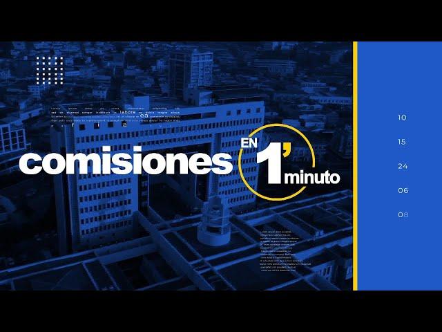 Comisiones en 1 Minuto - 18 de Junio 2024