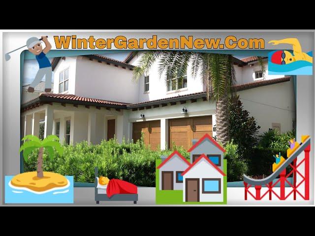 Luxury Winter Garden Homes For Sale, Lakeshore by Toll Brothers, Gardenia Tour in 4k