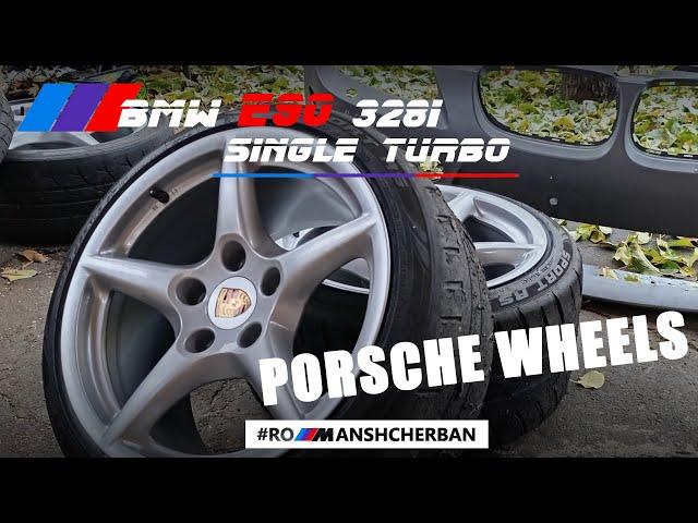 ДИСКИ PORSCHE 911 CARRERA 11j НА МОЮ BMW E90 328i SINGLE TURBO