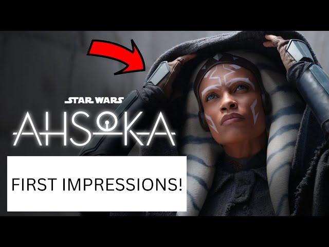 NEW AHSOKA TRAILER REALEASED | Ideas & First Impressions