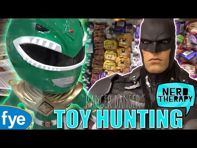 Toy Hunting at FYE with Nerd Therapy Ep.1 "Ranger Danger"