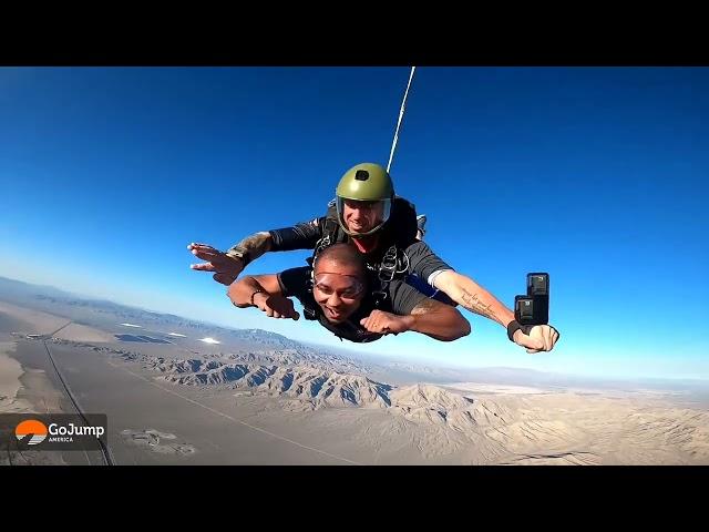 Skydiving with GoJump Las Vegas 