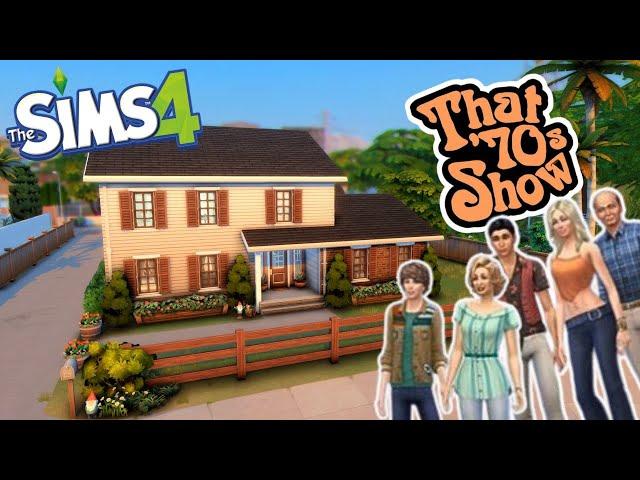 That 70's Show! - Forman House | Sims 4 | Stop-Motion Build | No CC | #fromflickstobrickscollab