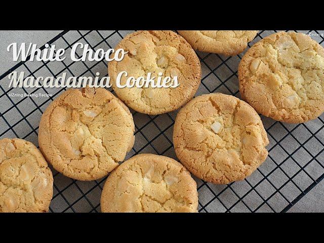 겉은 바삭! 속은 쫀-득한 '화이트초코 마카다미아 쿠키' 만들기 : The Best White Choco Macadamia cookies recipe  | siZning