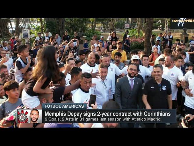 Memphis Depay to Corinthians!   #futbolamericas