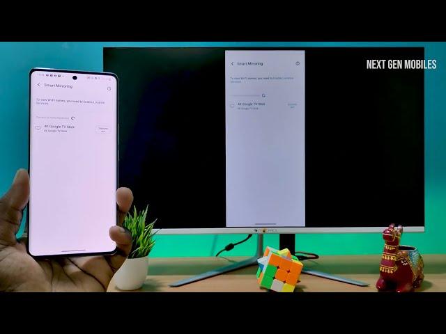 How To cast your mobile screen to TV on Vivo T2 Pro in English