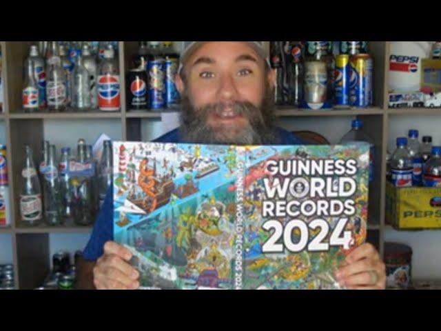 I'M IN THE 2024 GUINNESS WORLD RECORD BOOK!!